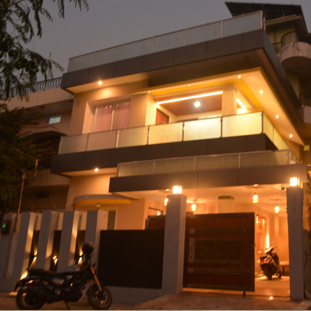Traditional Indian Courtyard